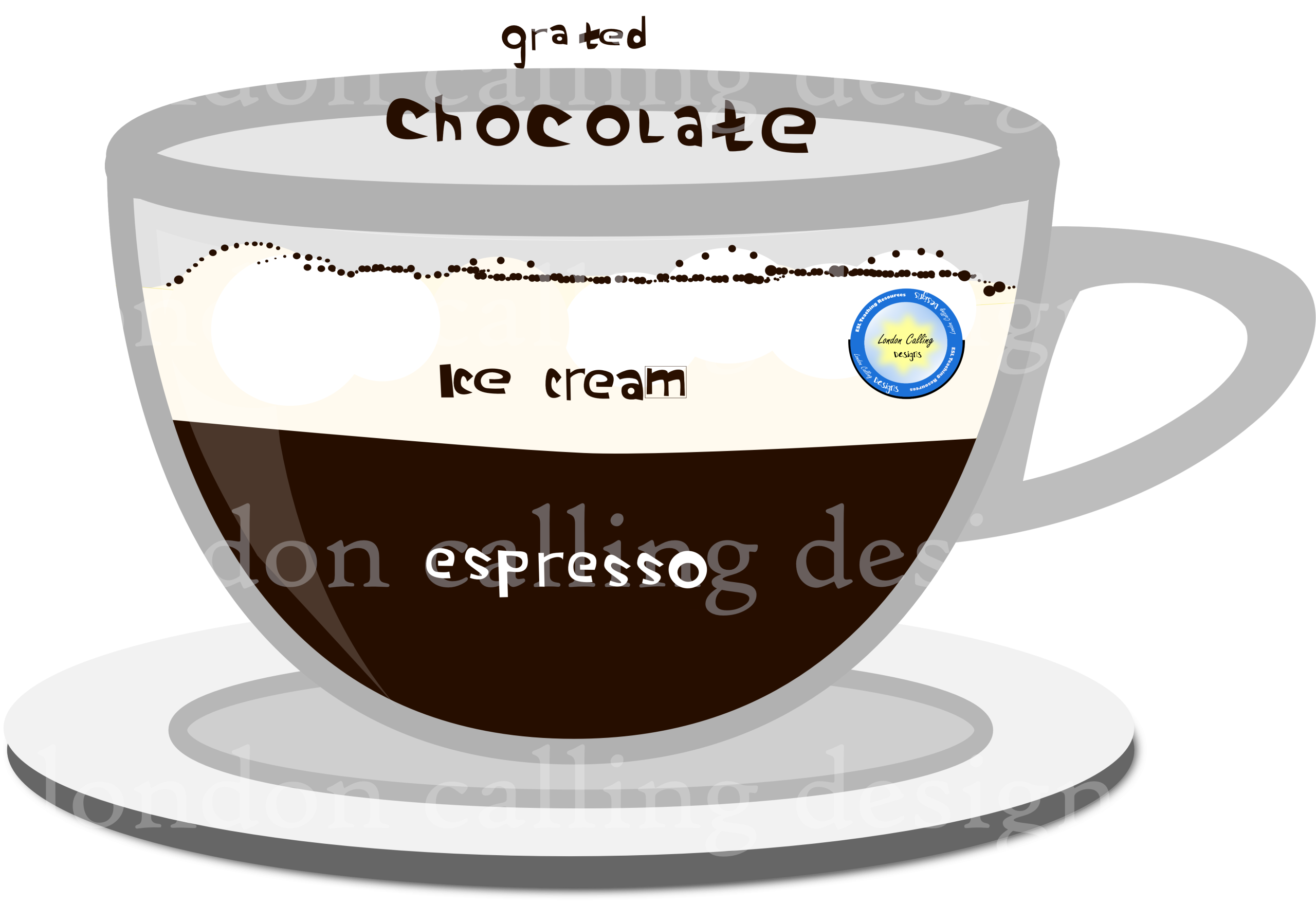 Glace Coffee Drink Glace Coffee Drink