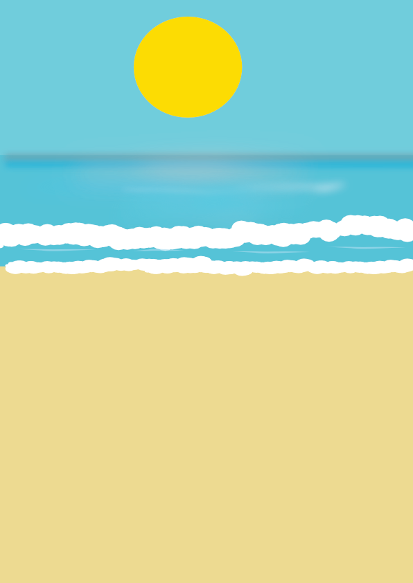 summer beach 2026 vertical background