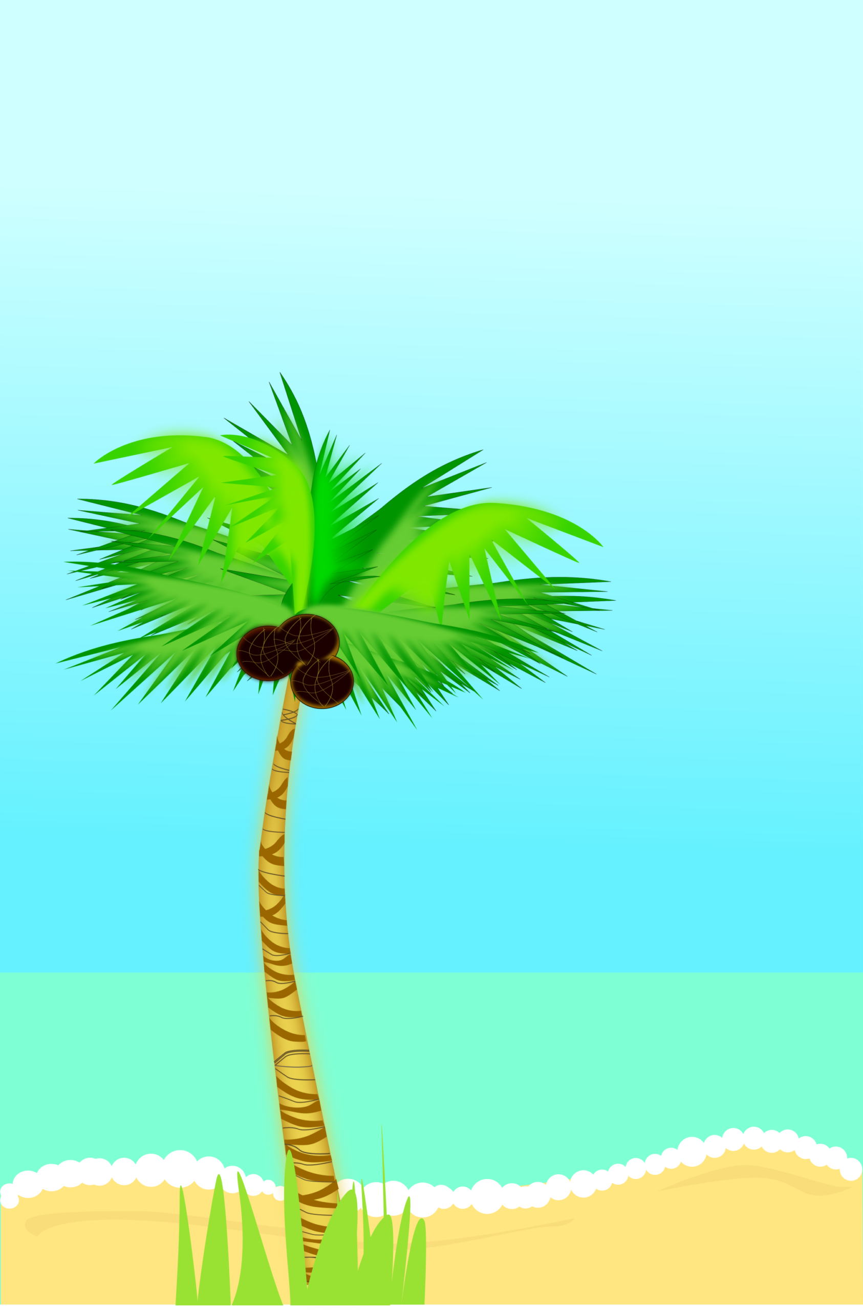 2026 Summer Beach Clipart Vector Design