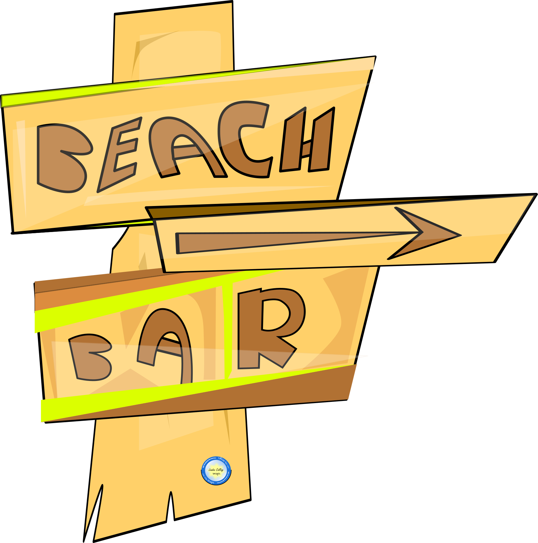 Beach Bar Direction